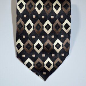 George Classic Neck Tie Geometric Pattern Business Formal Preppy